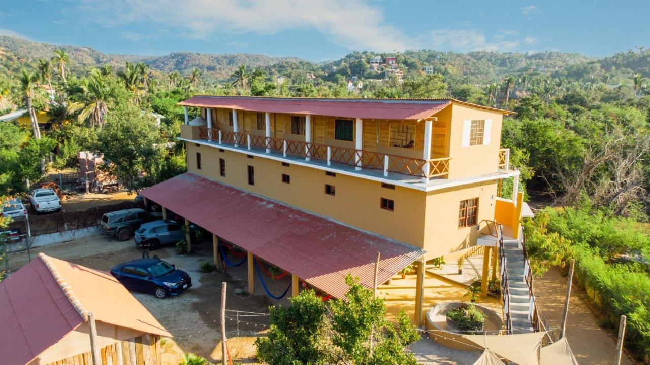 La Playa Hostel Mazunte Zewnętrze zdjęcie